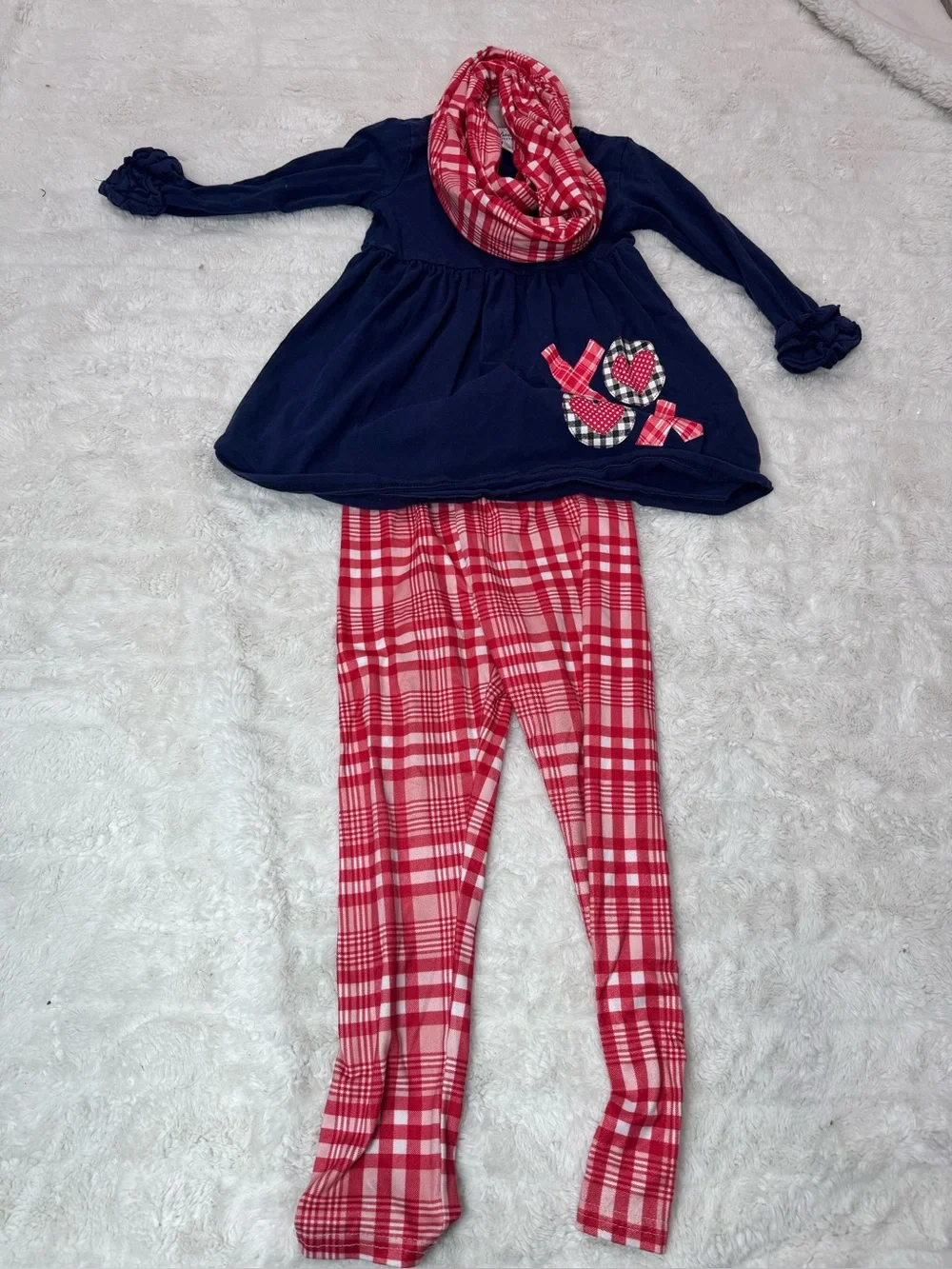 Marie Nicole Matching Outfit Flannel